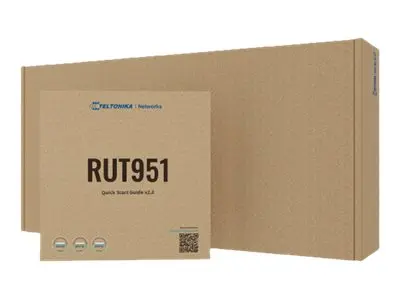 Teltonika RUT951 - Trådløs ruter WWAN 3-portssvitsj 2,4 GHz 3G, 4G...