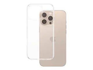 PanzerGlass HardCase - Baksidedeksel for mobiltelefon polykarbonat, termoplast-polyuretan (TPU) - gjennomsiktig - for Apple iPhone 16 Pro Max