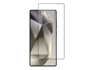 Screenor - Skjermbeskyttelse for mobiltelefon full deksel - glass - rammefarge svart - for Samsung Galaxy S25 Ultra