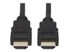 Eaton Tripp Lite Series High-Speed HDMI to HDMI Cable, Digital Video with Audio, UHD 4K, Black, 6 ft. (1.83 m) HDMI-kabel - HDMI hann til HDMI hann - 1.8 m - dobbeltisolert - svart - 4K-st&#248;tte