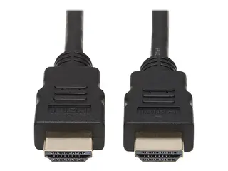 Eaton Tripp Lite Series High-Speed HDMI to HDMI Cable, Digital Video with Audio, UHD 4K, Black, 6 ft. (1.83 m) HDMI-kabel - HDMI hann til HDMI hann - 1.8 m - dobbeltisolert - svart - 4K-st&#248;tte