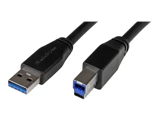 STARTECH 5M ACTIVE USB 3.0 A TO B CABL USB 3.1 GEN 1 5 GBPS