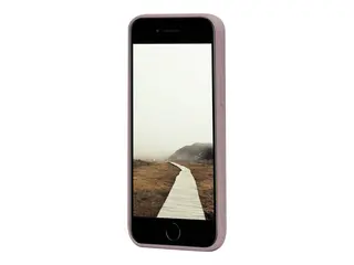 dbramante1928 Greenland - Baksidedeksel for mobiltelefon snappfeste - 100 % resirkulert plast - rosa sand - for Apple iPhone 7, 8, SE (2nd generation)