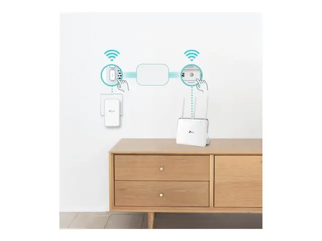 TP-Link TL-WPA7517 KIT V2 Wi-Fi Kit - Strømlinjeadaptersett 1GbE, ...