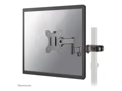 Neomounts FL40-450BL11 - Monteringssett (stangmontering) full bevegelse - for TV - svart - skjermstørrelse: 17"-32"