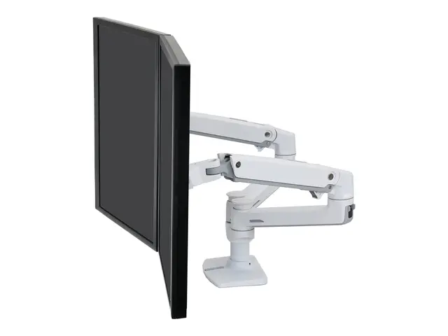 Ergotron LX Dual Side-by-Side Arm - Monteringssett (skrivebordskle...
