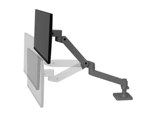 Ergotron LX Pro - Monteringssett (leddarm) modulær - for LCD-skjerm - mørk grå - skjermstørrelse: inntil 34" - skrivebordsmonterbar
