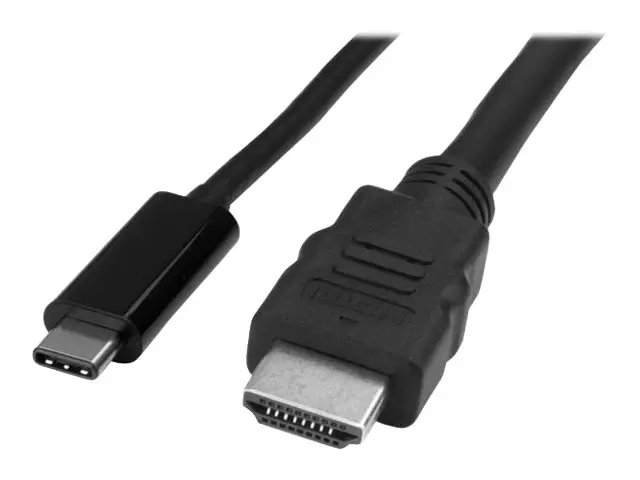 StarTech.com USB C to HDMI Cable - 3 ft / 1m - USB-C to HDMI 4K 30...