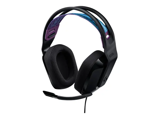 Logitech G G335 - Hodesett full størrelse kablet 3,5 mm jakk Disco...