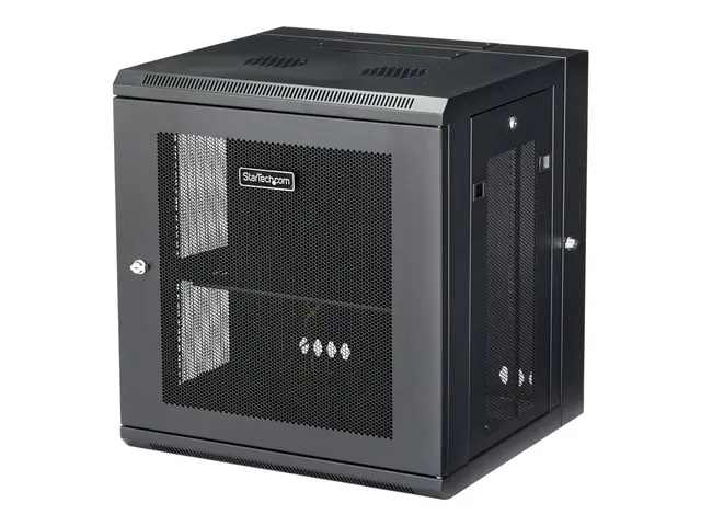 Startech 12U 19" Wall Mount Network Cabinet, 16" Deep Hinged Locki...