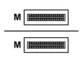 HPE X241 - Direkte 100GBase-koblingskabel QSFP28 (hann) til QSFP28 (hann) - 3 m - for HPE Aruba 8325-32C, 8325-48Y8C; CX 10000 Empty Chassis, 8360-12C V2, 8360-16Y2C V2