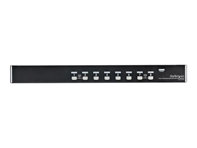 Startech 8 Port 1U Rackmount USB KVM Switch Kit with OSD and Cable...