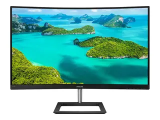 Philips E-line 328E1CA - LED-skjerm kurvet - 32&quot; (31.5&quot; synlig) - 3840 x 2160 4K @ 60 Hz - VA - 250 cd/m&#178; - 2500:1 - 4 ms - 2xHDMI, DisplayPort - h&#248;yttalere - teksturert svart