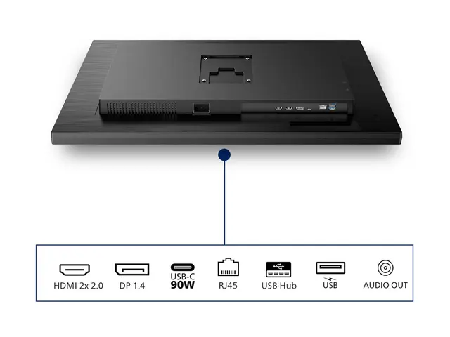 Philips 32B1U3900 - 3000 Series LED-skjerm 32" (31.5" synlig) 3840...