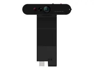 Lenovo ThinkVision MC60 - Nettkamera farge - 1920 x 1080 - 1080p - lyd - USB 2.0 - MJPEG, YUY2
