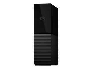 WD My Book WDBBGB0080HBK - Harddisk kryptert - 8 TB - ekstern (stasjon&#230;r) - USB 3.0 - 256-bit AES - svart
