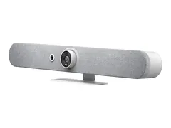 Logitech Rally Bar Mini - Videokonferanseinnretning Zoom Certified, Certified for Microsoft Teams - hvit