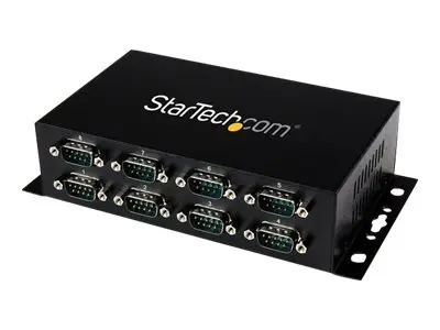StarTech.com 8 Port USB to Serial RS232 Adapter - Wall Mount - Din...