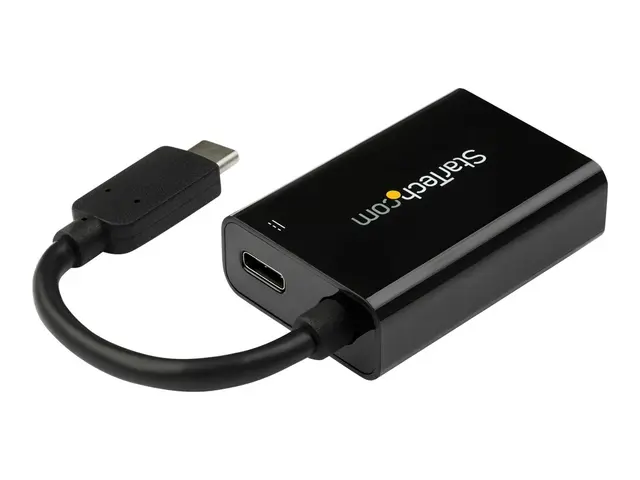 StarTech.com USB C to VGA Adapter with Power Delivery, 1080p Type-...