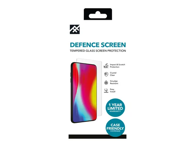 iFrogz Defence - Skjermbeskyttelse for mobiltelefon glass Apple iP...
