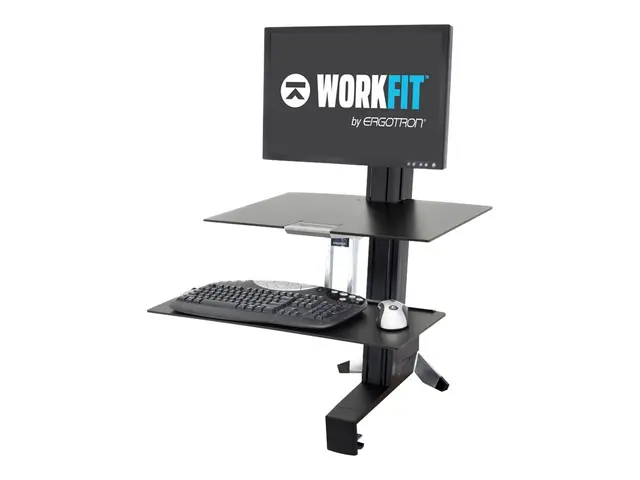 Ergotron WorkFit-S Single HD Workstation - Stående skrivebordomfor...