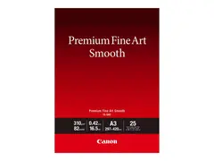 Canon Premium Fine Art FA-SM2 - Glatt - 16,5 mille A3 (297 x 420 mm) - 310 g/m&#178; - 82 pund - 25 ark fotopapir - for imagePROGRAF PRO-1000, PRO-300; PIXMA PRO-10S