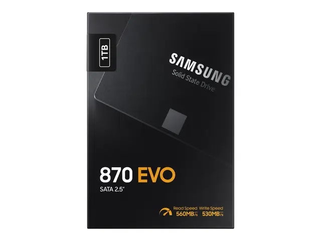 Samsung 870 EVO MZ-77E1T0B - SSD kryptert 1 TB intern 2.5" SATA 6G...