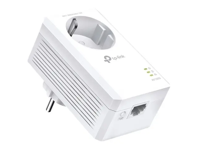 TP-Link TL-PA7017P V4 - Strømlinjeadapter 1GbE, HomePlug AV (HPAV)...