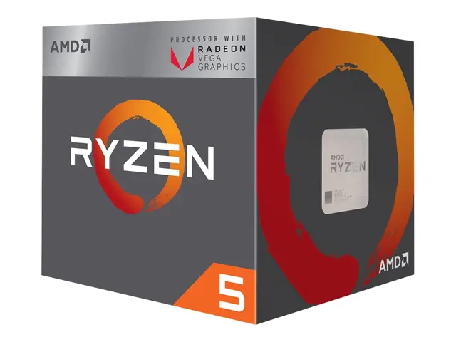 AMD Ryzen 5 3400G - 3.7 GHz 4 kjerner 8 tråder MB cache Socket AM4...