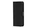 dbramante1928 Lynge - Lommebok for mobiltelefon lær - svart - for Samsung Galaxy S22+
