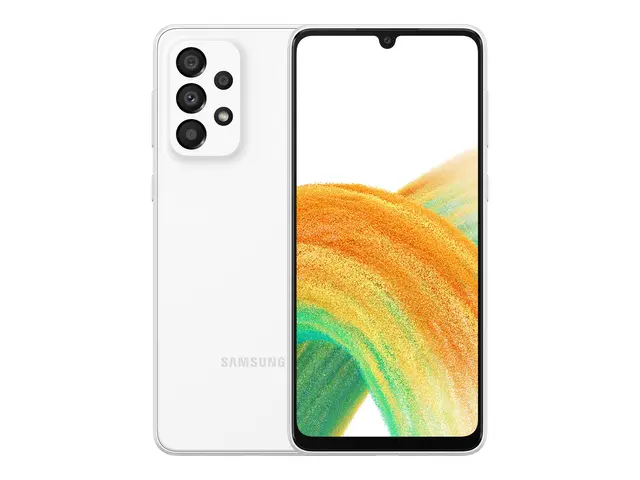 2nd-A Galaxy A33 128GB 5G White A-grade | Brukt 2 års garanti Grad...