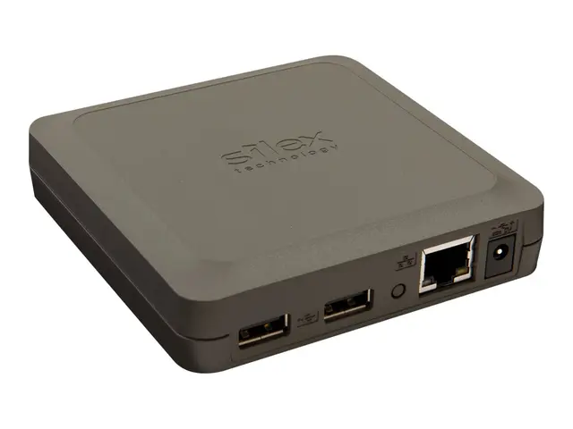 Silex DS-510 - Enhetsserver 2 porter 1GbE, USB 2.0