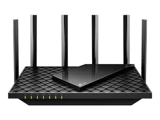 TP-Link Archer AX72 V1 - Trådløs ruter 4-portssvitsj 1GbE - Wi-Fi 6 - Dobbeltbånd