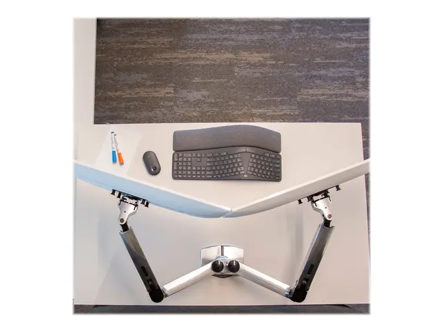 Ergotron LX Dual Side-by-Side Arm monteringssett - Konstant kraftt...