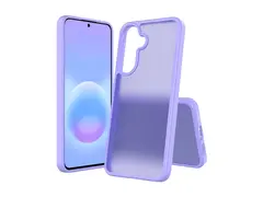 Screenor Icy - Bakdeksel for mobiltelefon MagSafe-samsvar - termoplast-polyuretan (TPU), akryl - lavendel - for Samsung Galaxy A57