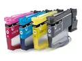Brother LC527 Value Pack - 4-pack svart, gul, cyan, magenta - original - hengeboks - blekkpatron - for Brother MFC-J4350DW, MFC-J4550DW