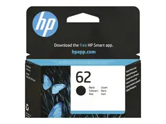 HP 62 - Svart - original - blekkpatron for ENVY 55XX, 56XX, 76XX; Officejet 200, 250, 57XX, 8040