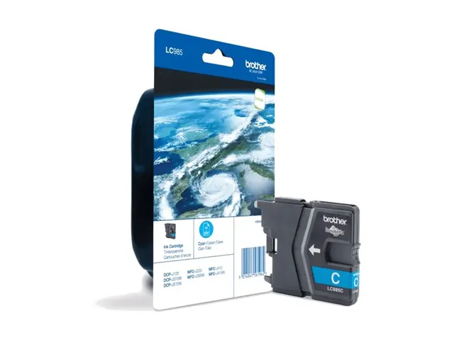 Brother LC985C - Cyan original blekkpatron for DCP-J140W, DCP-J315...