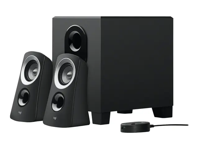 Logitech Z-313 - Høyttalersystem - for PC - 2,1 kanaler - 25 watt ...
