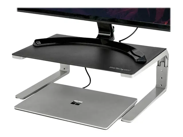 StarTech.com Monitor Riser Stand - For up to 32" Monitor - Height ...