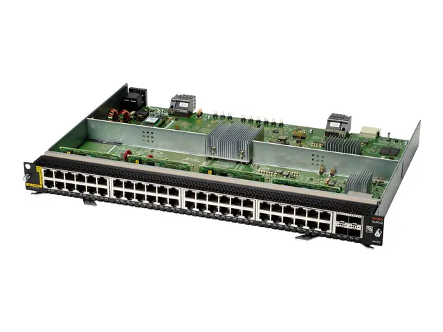 HPE Aruba 6400 48-port 1GbE Class 4 PoE and 4-port SFP56 v2 Module...