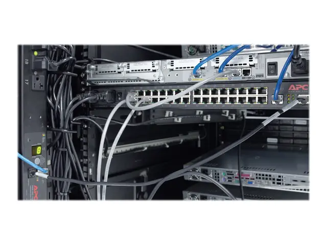 APC - Rackkabelstyringspanel - svart - for P/N: AR3106SP, SMX1000C...