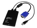 StarTech.com USB Crash Cart Adapter - File Transfer &amp; Video Portable Server Room Laptop to KVM Console Crash Cart (NOTECONS02) - KVM-svitsj - 1 x KVM port(s) - 1 lokalbruker - stasjon&#230;r