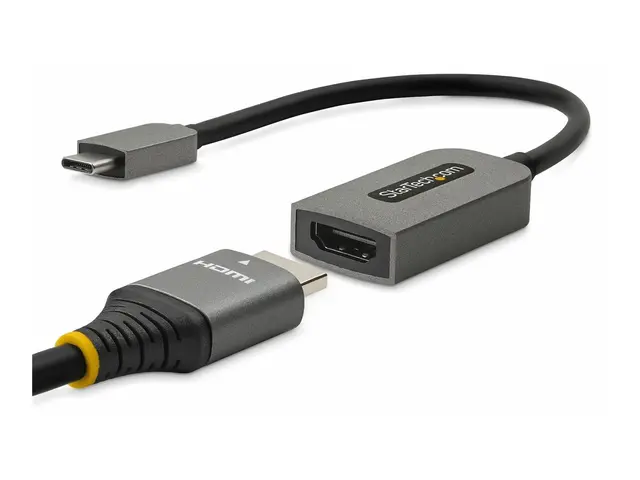 StarTech.com USB C to HDMI Adapter, 4K 60Hz UHD Video, HDR10, USB-...