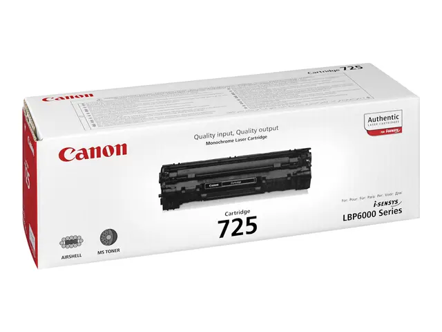 Canon CRG-725 - Svart original tonerpatron for i-SENSYS LBP6000, L...
