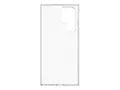KEY - Baksidedeksel for mobiltelefon bl&#248;t termoplastpolyuretan (TPU) - blank - for Samsung Galaxy S22 Ultra