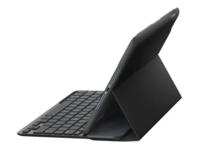 Logitech Slim Folio - Tastatur og folioveske - full size - trådløs...