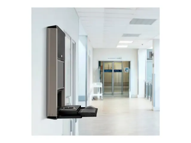 Ergotron CareFit - Veggmontert arbeidsstasjon - matt svart