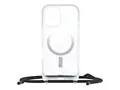 OtterBox React Series - Baksidedeksel for mobiltelefon halskjede - MagSafe-samsvar - blank - for Apple iPhone 16