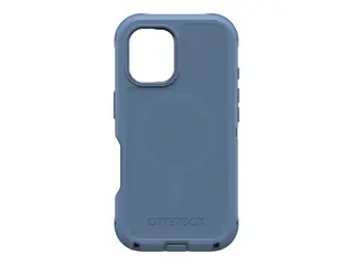 OtterBox Defender Series - Baksidedeksel for mobiltelefon MagSafe-samsvar - silikon - babyblå jeans (blå) - for Apple iPhone 16